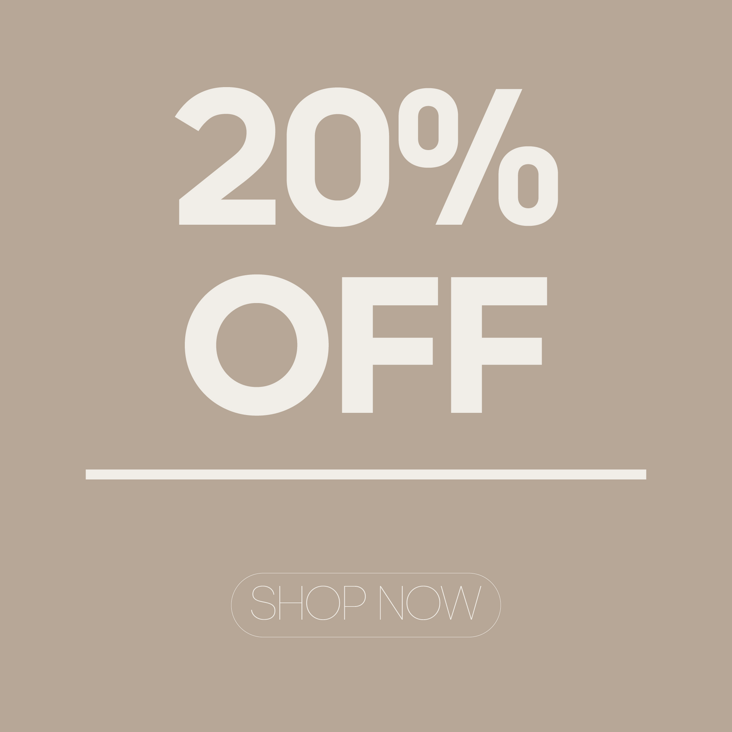 20% OFF