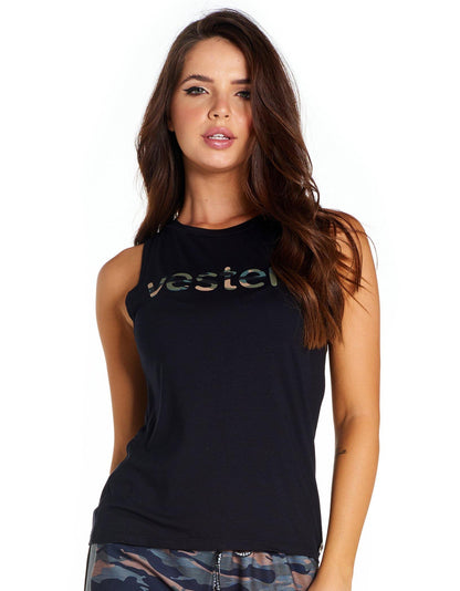 Tank Top Peaceful Black - Vestem - WaveFit