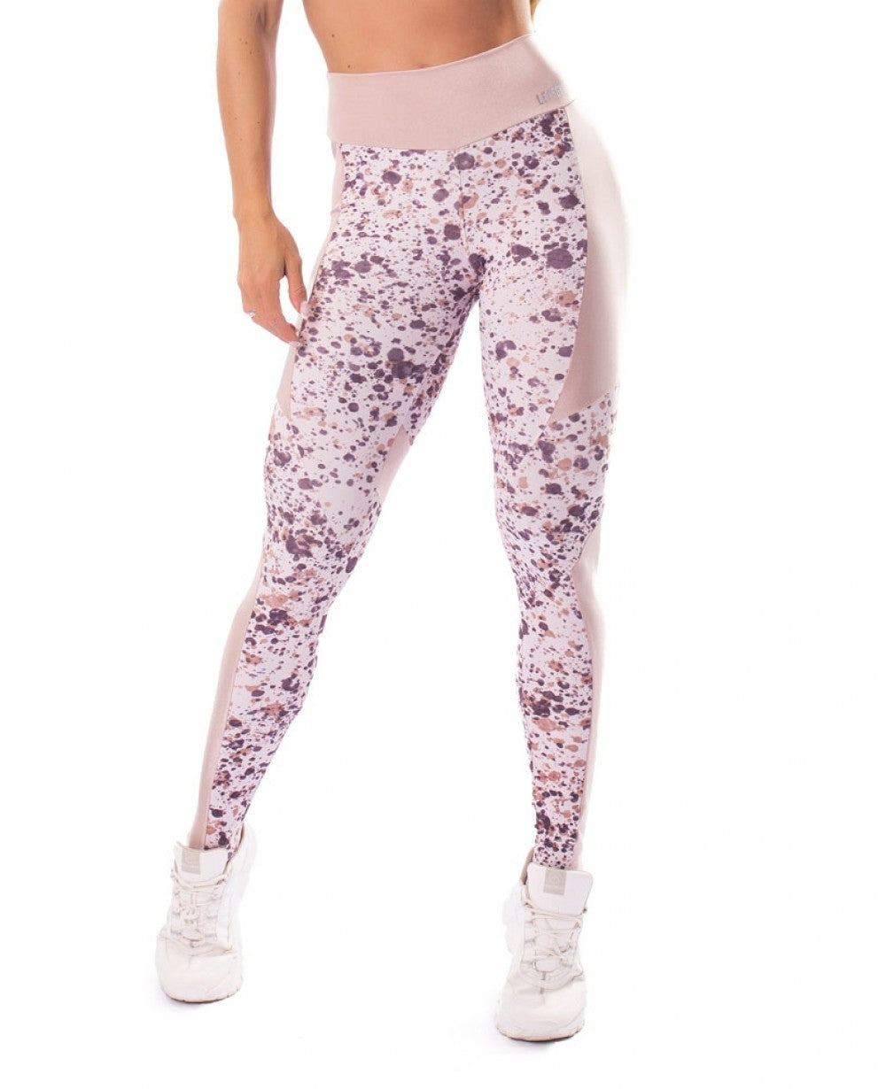 Legging Atomic Print Pearl - Let's Gym - WaveFit