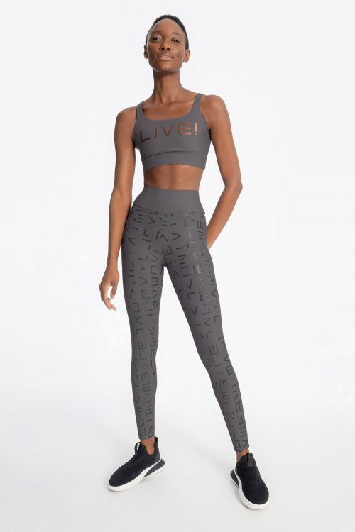 Legging Icon Lux Grey - LIVE! - WaveFit