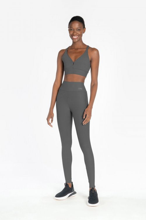 Legging Essential Active Grey - LIVE! - WaveFit