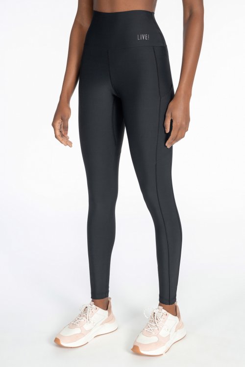 Legging Power Intense Essential Black - LIVE! - WaveFit