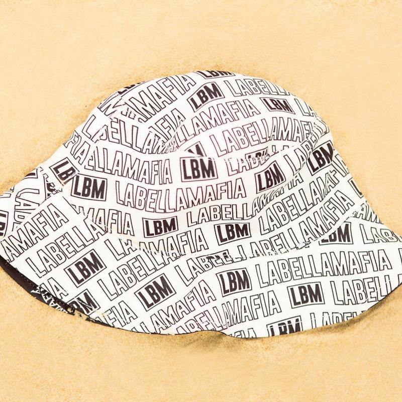 Bucket Hat Black and White Double Sided - LaBellaMafia - WaveFit