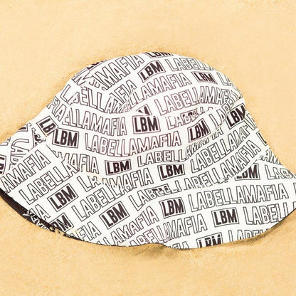 Bucket Hat Black and White Double Sided - LaBellaMafia - WaveFit