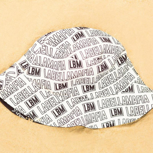 Bucket Hat Black and White Double Sided - LaBellaMafia - WaveFit