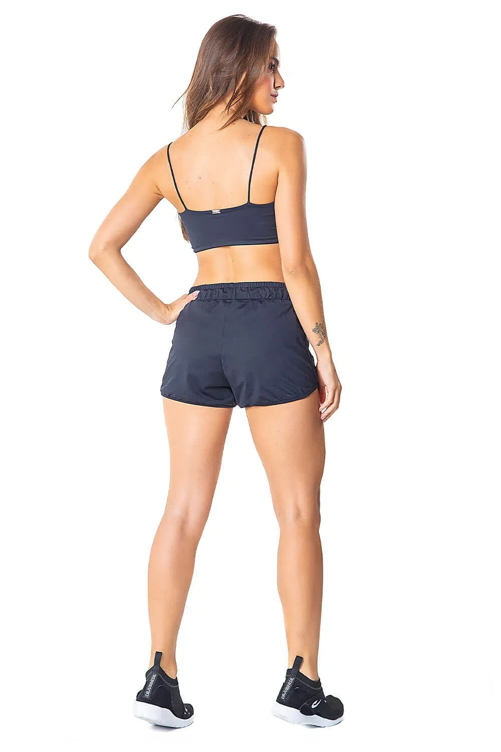 Short Fitness Smart Black - Caju Brasil - WaveFit