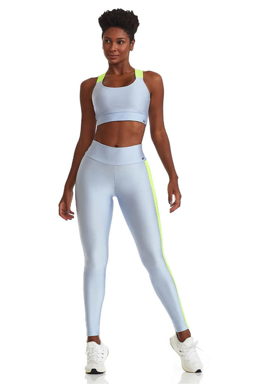 Legging Stamina Light Blue - Caju Brasil - WaveFit